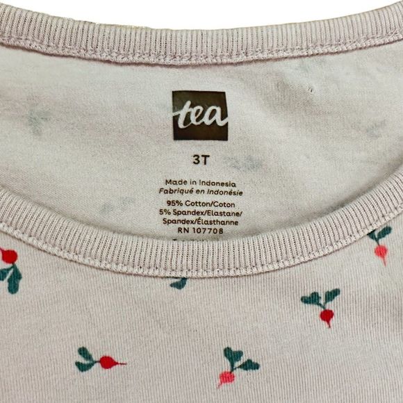 Tea Collection | Long Sleeve Ruffled Top (3T) - Picture 4 of 5